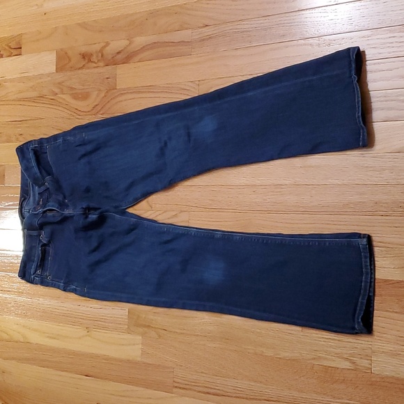 Express Barely Boot Low-Rise Jeans 0S - Picture 1 of 8